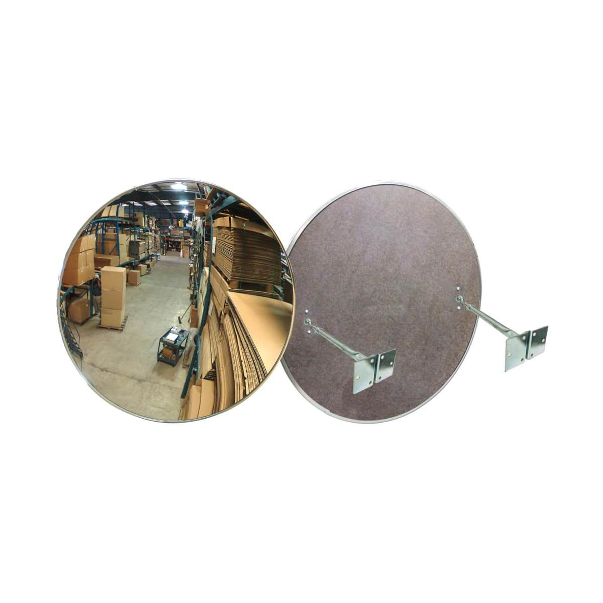 鏡箱 Indoor Acrylic Convex Mirror - Hardboard Back | National Safety Mirror