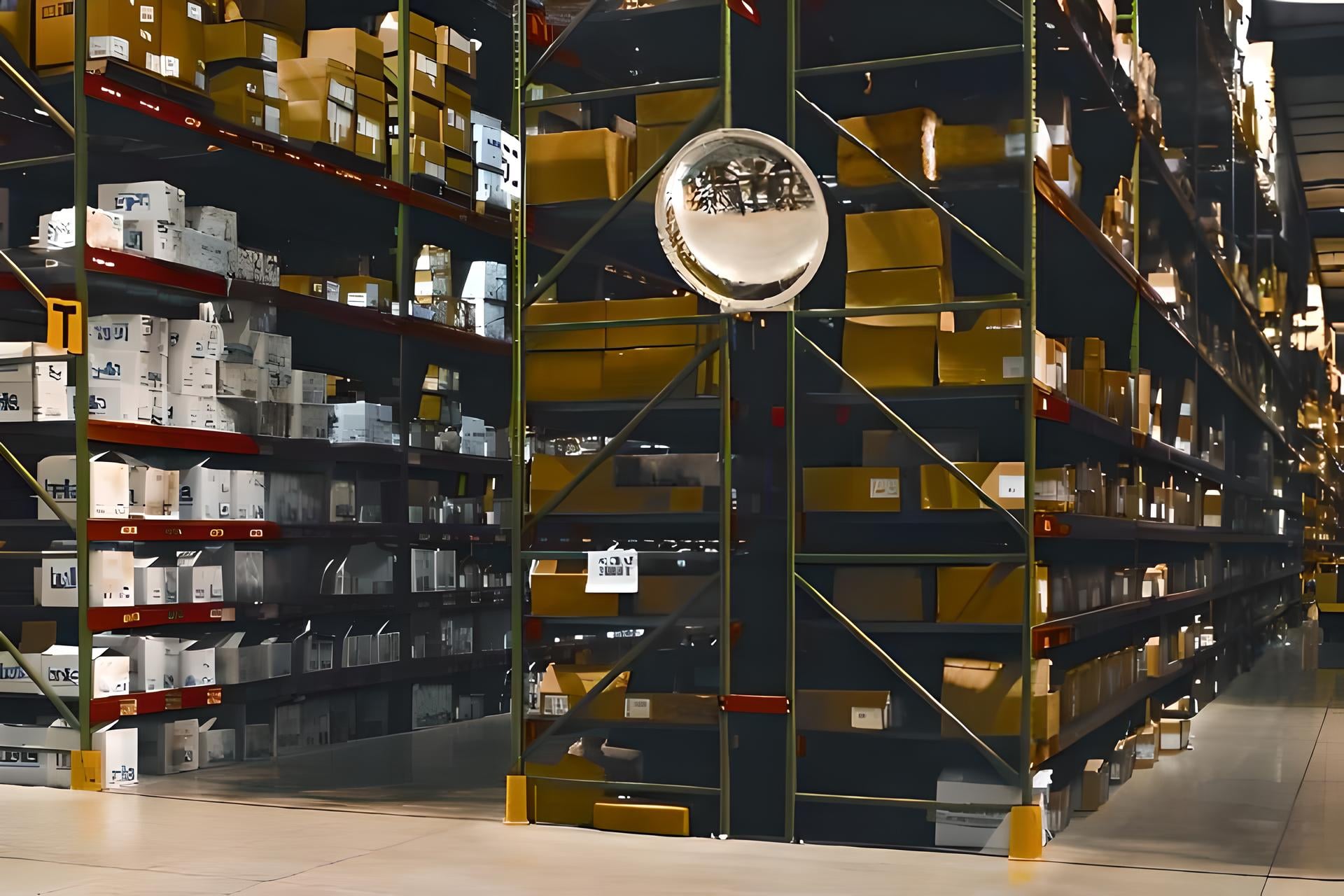 Proactive Planning for Intersection and Blind Spot Safety in Warehouses