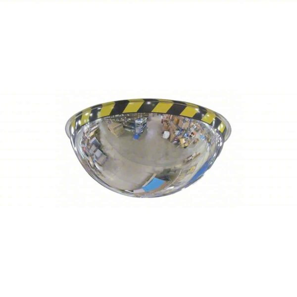 Full Dome Acrylic Mirror with Safety Border