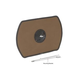 Indoor Rectangular Convex Mirror - Rounded Edges